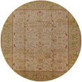 thumbnail image 1 of Ahgly Company Machine Washable Indoor Round Industrial Modern Light Brown Area Rugs, 8' Round, 1 of 7