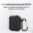 thumbnail image 3 of pitrice Earphone Case Silicone Cover Wireless Headphone Case Shell Replacement for AirPods 1/2, Black, 3 of 6