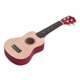 thumbnail image 4 of Yeacher 21 Inch Colored Acoustic Soprano Ukulele Ukelele Uke Kit Basswood with Carry Bag Uke Strap Strings Picks Tuner, 4 of 8