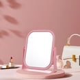 thumbnail image 3 of Vaidha Desktop Makeup Mirror Portable Small Mirror Female Dressing Table Desktop Princess Mirror Bedroom Student Dormitory Desktop Makeup Mirror, 3 of 6