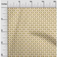 thumbnail image 2 of oneOone Polyester Spandex Mustard Yellow Fabric Geometrical Sewing Craft Projects Fabric Prints By Yard 56 Inch Wide, 2 of 4