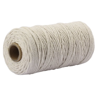 XZNGL Cordon en Macramé Cordon Mural en Macramé Cordon en Coton pour Suspension Murale Capteur de Rêves 3,5 mm X 100 m