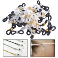 thumbnail image 1 of maskred Chaîne Porte-Lunettes à la Mode 50 Pcs Support Boucle Type B 50 Pcs 1Set, 1 of 6