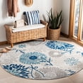 thumbnail image 1 of Safavieh Cabana Garnet Floral Outdoor Area Rug, 1 of 4