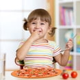 thumbnail image 3 of Multicolor Childrens Kids Pizza Slices Toppings Pretend Dinner Kitchen Play Food Toy Gift, 3 of 4