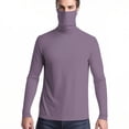 thumbnail image 4 of Ovbmpzd Long Sleeve Ladies Tops Clear Sun Protection Solid Breathable Tees Tees for Women M, 4 of 8