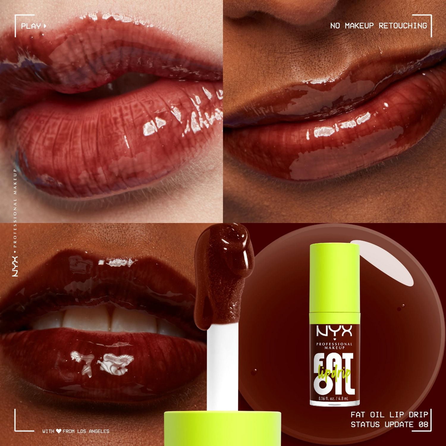 NYX PROFESSIONAL MAKEUP Fat Oil, Lip Oil