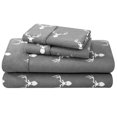 thumbnail image 1 of Bare Home Ensemble de Draps en Flanelle de Coton Brossé Double 100 %, 1 of 5