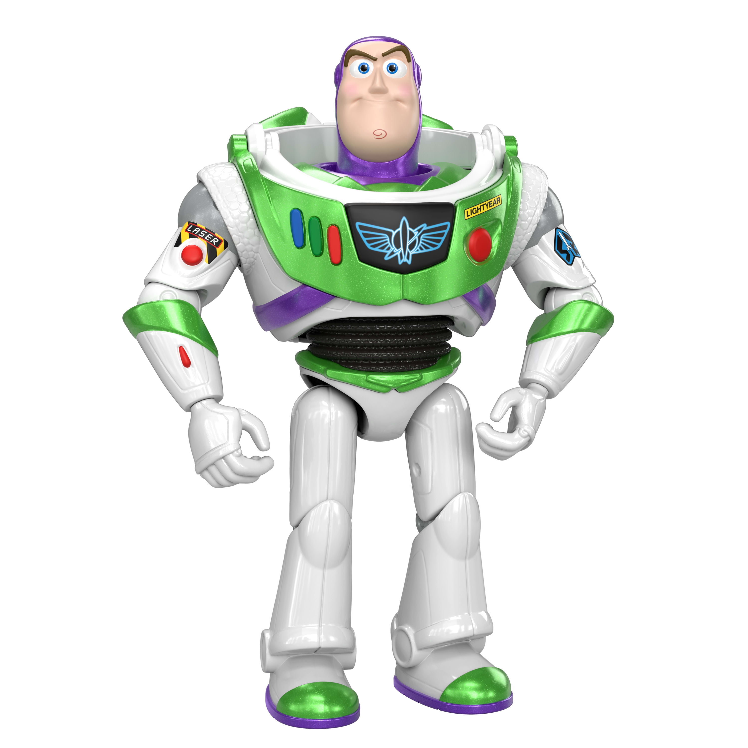 Disney and Pixar Toy Story 5 Hi-Tech Edition Buzz Lightyear Action Figure Posable 7 Inch Playscale