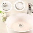 thumbnail image 2 of White Rubber Bathtub Plug Wash Basin Bathtub Plug Drain Pipe Plug Plug Water Plug, 2 of 4