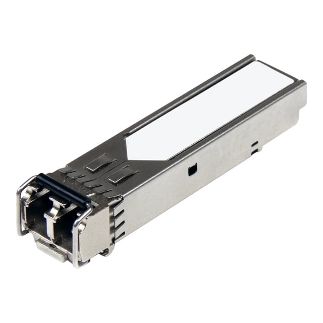 StarTech.com Palo Alto Networks LX Compatible SFP Module, 1000BASE-LX, 1GbE Single Mode (SMF) Fiber Optic Transceiver, 1GE Gigabit Ethernet SFP, LC Connector, 10km, 1310nm, DDM, Mini GBIC - Lifetime Warranty (LX-ST) - SFP (mini-GBIC) Transceiver Module (Équivalent à: Palo Alto Networks PAN-SFP-LX) - 1GbE - 1000BASE-LX - LC single-mode - jusqu