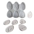 thumbnail image 2 of BotaniNest Cavities Silicone Mould Easter Silicone Moulds Casting Moulds Easter For Rabbits Pendant Epoxy Resin Casting Mould Rabbit Casting Mould Easter, 2 of 4