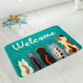 thumbnail image 2 of Tapis à Crocheter pour Débutants en Fabrication de Tapis DIY avec Loquet pour Chat, 2 of 7