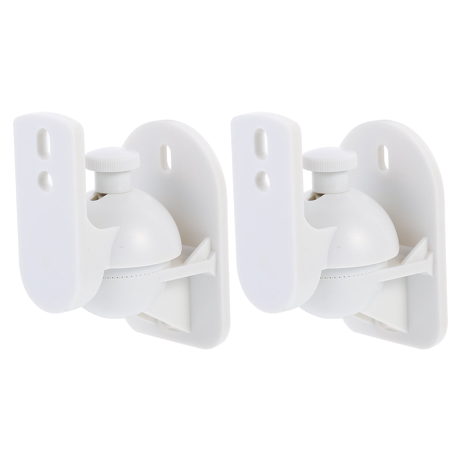 Quentinu 2 Sets Speaker Wall Mount Brackets Surround Sound Speakers Mount Brackets