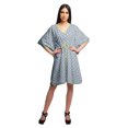 thumbnail image 4 of Moomaya Robe Courte de Caftan de Plage, Robe de Couverture Imprimée, Kaftan pour Femmes, Tenue de Plage, Couverture, 4 of 4