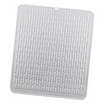 thumbnail image 3 of facefd Silicone Sec Évier Rapide Drain Silicone Résistant à la Chaleur 45x40cm Plat Drainant Mat Blanc, 3 of 8