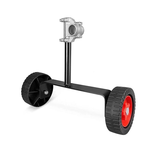 HLONK Liquidation! Roue de Support de Tondeuse à Gazon Réglable Taille-Barbe Roues Auxiliaires 26 m G3W8