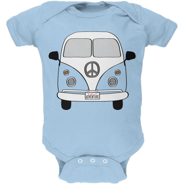Halloween Travel Bus Costume Camper Adventure Soft Baby One Piece