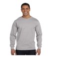 thumbnail image 1 of Hanes T-Shirt Robuste à Manches Longues et Col Ras du Cou pour Hommes, Style 5186, 1 of 1