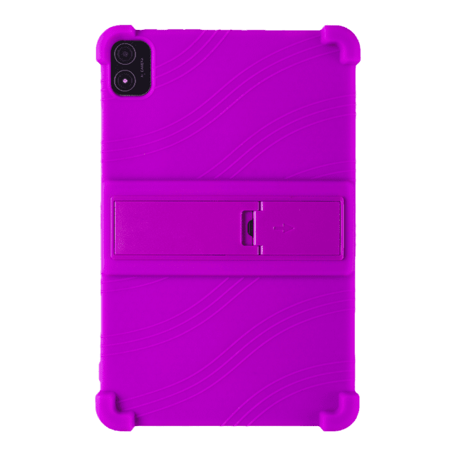Case For Teclast T40S Tablet Safe Shockproof Silicone Stand Cover PURPLE Teclast T40S
