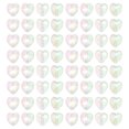 thumbnail image 1 of About 400pcs Acrylic Heart Shape Beads Jewelry Making DIY Craft Spacer Beads, 1 of 9