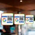 thumbnail image 2 of Google Review QR StickerS - 1 Pack Easy Peel and Stick Instant Google Reviews STicker - QR Code for Business, Best Customer Feedback Stickers, 2 of 5
