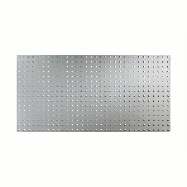 Fasade Dome Argent Silver Wall Panel 4' x 8'