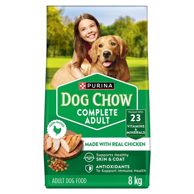 Purina Dog Chow Complete Adult Chicken, Dry Dog Food 8kg