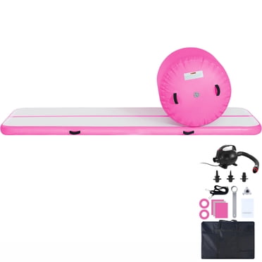 KFFKFF Gymnastics Air Mat, Duo of Acrobatics Mat, Bounce Pathway with Power Pump, Air Cylinder Gymnastics Apparatus, Exercise Mats for Domestic Use/Gym/Yoga/Cheerleading/Beach/Park/Water