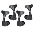 thumbnail image 2 of Tuner de Corde Tuning Tuner Scellé Tête de Machine Bouton Tuner Scellé Machine Tuning Peg 2R2L Machine Chaîne Tuning Peg Bouton pour Partie Basse Noir 2R2L, 2 of 9