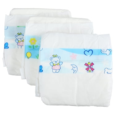 3pcs Baby Doll Diapers Decorative Dolls Diapers Baby Doll Diapers Toys Accessories