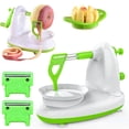 thumbnail image 1 of PRETXORVE Upgraded Peeler and Corer for Pear Manual Rotating Kitchen Gadget includes 2 Replacement Heads, 1 of 8