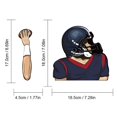thumbnail image 3 of TopLLC Football Quarterback Wiper Stickers Car Windshield Wiper Stickers Car Car Stickers, 3 of 7