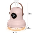 thumbnail image 3 of COFEST Cool Mist Humidifier with Night Ligh Portable Mini Humidifier with LED Screen Ultra-Quiet Wireless Humidifier Three Spray Modes for Baby Kids Bedroom Home Pink, 3 of 7