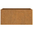 thumbnail image 3 of vidaXL Jardinière 62x30x29 cm Acier Corten, 3 of 5