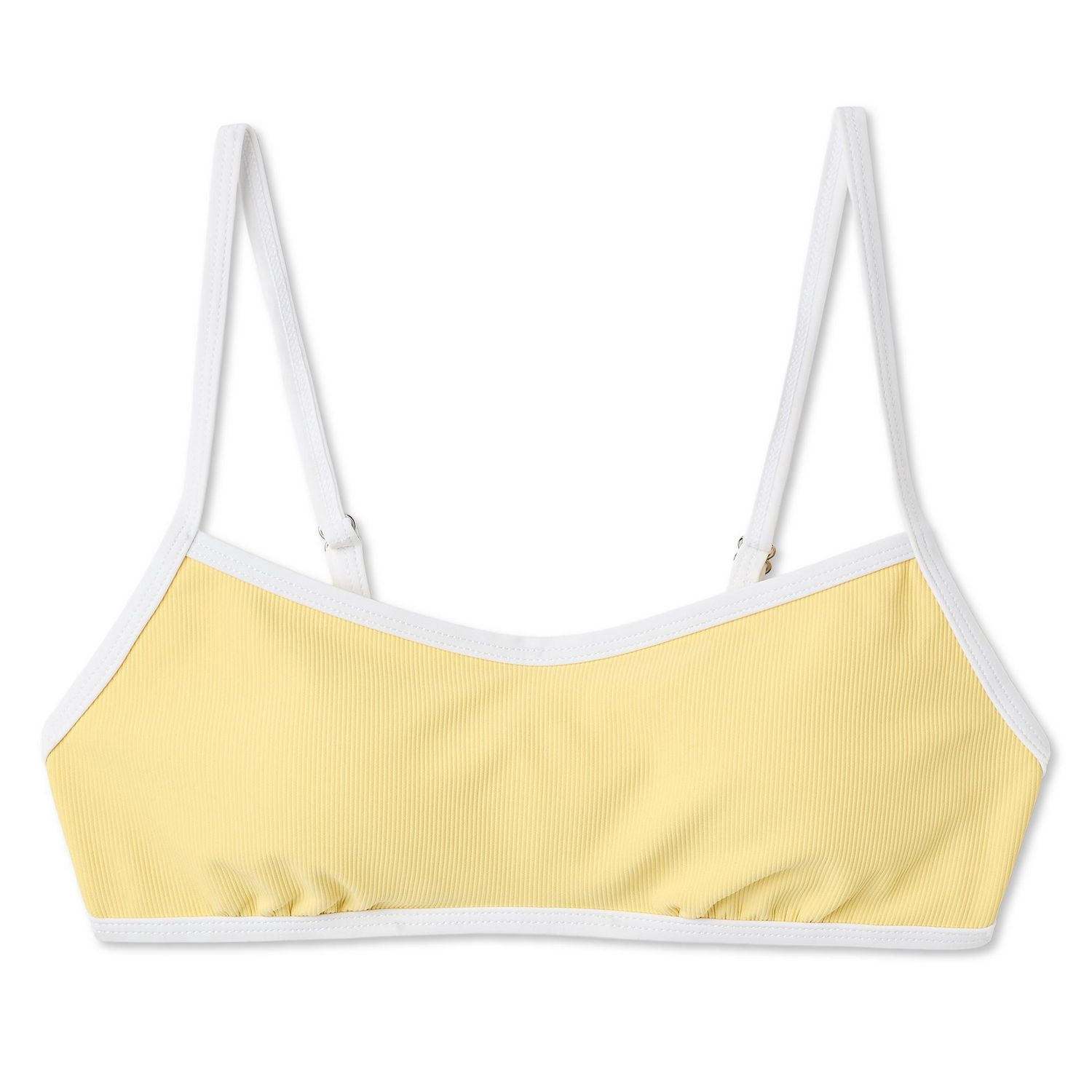 No Boundaries Women's Scoop-Neck Bikini Top