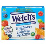 Welch's Fruit Snacks, Mixed Fruit, 10 Bags Snack Box, Gluten Free Snacks