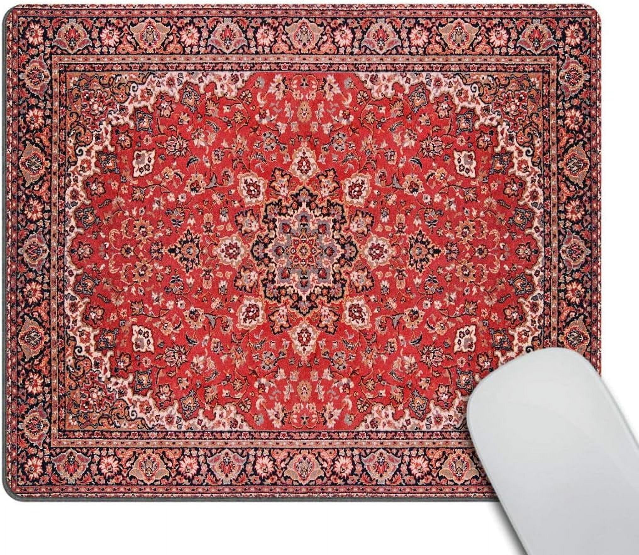 NonSlip Rubber Gaming Mouse Pad Rectangular Rug Mousepad for Computers & Laptops Durable and Reliable Surface for Precision Control Ideal for Gamers and Office Workers
