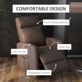 thumbnail image 4 of HOMCOM Fauteuil Releveur Électrique pour Aînés avec Pochette pour Télécommande, 4 of 10