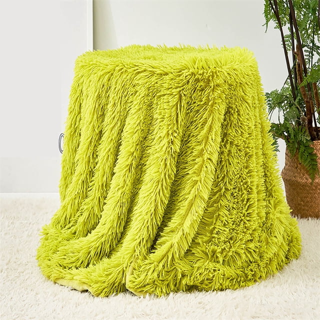 TopLLC Couverture en Peluche de Couleur Unie Couverture Couverture de Canapé Housse de Couverture Couverture de Lit Couverture de Queue