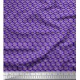 thumbnail image 1 of Soimoi Rayon Fabric Brush Stroke Abstract Print Fabric by Yard 42 Inch Wide, 1 of 3