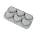 thumbnail image 2 of Oleegame 2PC Cookie Mold Washable Silicone Cake Cake Candy Chocolate Decorating Tray DIY Craft Project Gray, 2 of 8