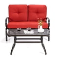 thumbnail image 2 of Patiojoy Ensemble de Causeuse et Table Mobilier Extérieur Jardin, 2 of 8