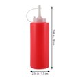thumbnail image 2 of MIANGASTORE 4Pcs Plastic Squeeze Seasoning Bottles Oil Bottles Soy Sauce Bottle Random Color, 2 of 8
