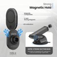 thumbnail image 3 of Mighty Mount Chargeur de Voiture Sans Fil MagSafe avec Ventouse (Version 2.0), 3 of 6