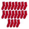 thumbnail image 1 of Xingzhi 10pieces Stably Fixed Elasticity Exquisite Craft Soft Texture Thick Socks Fit For All Feet Shape Wear-resistant Red 1Set, 1 of 6