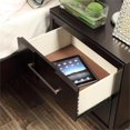 thumbnail image 3 of Bowery Hill 2 Drawers Transitional Solid Wood Nightstand in Espresso, 3 of 4