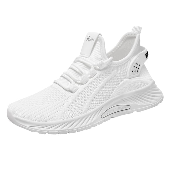 Fsqjgq Lace Up Running Shoes for Women Fitness Walking Shoes Sports Womens Sneakers Mesh Walking Sneaker