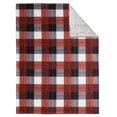 thumbnail image 3 of Safdie & Co. Premium Ultra Soft Reversible Faux Fur Throw Blanket Winter Plaid, 3 of 3