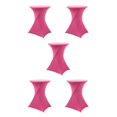 thumbnail image 2 of Wweixi Versatile Elastic Cocktail Table Set Fitting For Any Occasion Environmentally Friendly Polyester Rose Red 5Set, 2 of 6